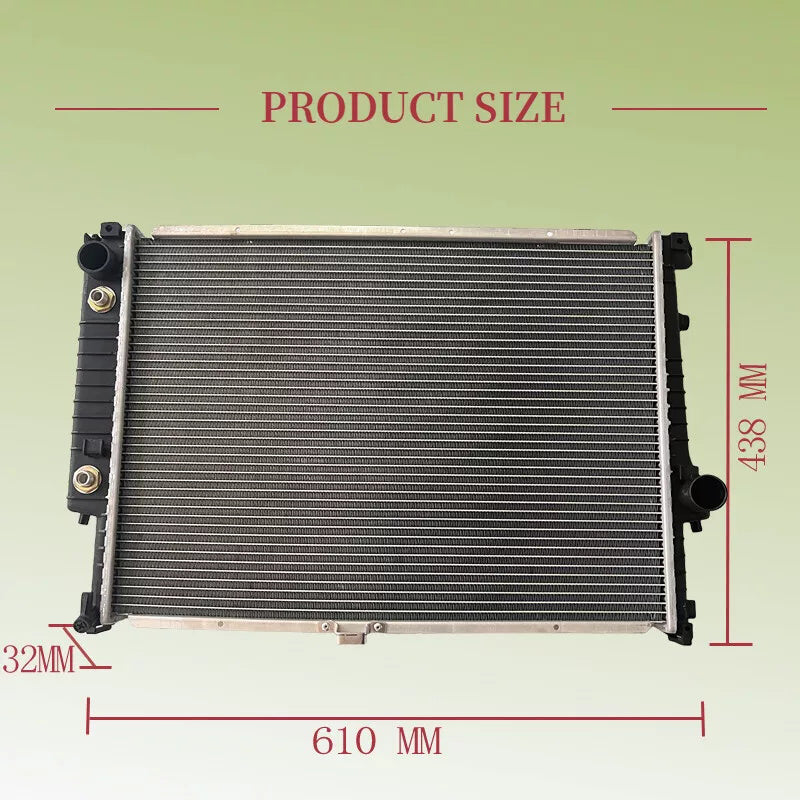 Radiator Fit For BMW 520i 525i 535i E34 730i E32 2.0L 2.5L 3.0L 3.4L M20 M50 M30 1986-1996 17111468080