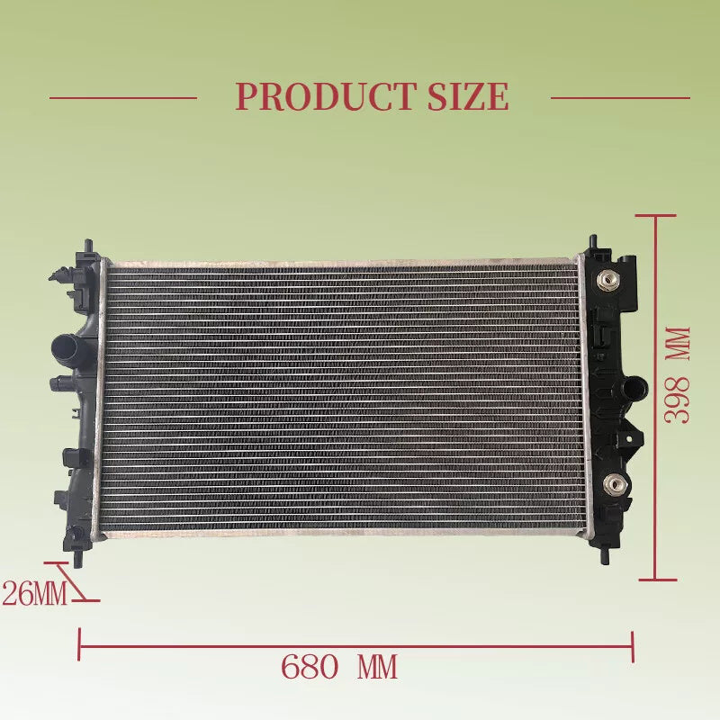 Radiator Fit For Holden Cruze JH Opel Astra PJ 1.4L 1.6L 1.8L 2.0L A14NET A16LET A16XHT F18D4 A20DTH 2011-2016 13311079