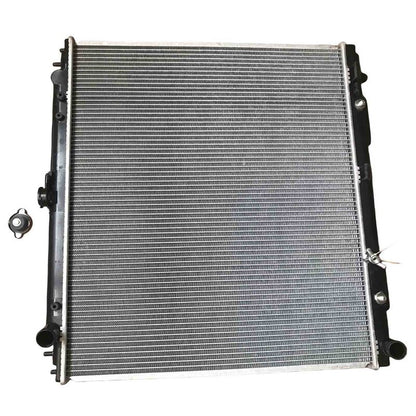 Aluminum Core Plastic Tank Radiator 26MM With Cap Fit For Nissan Navara D40 2.5L YD25DDTI 2005-2015 21460EB30A