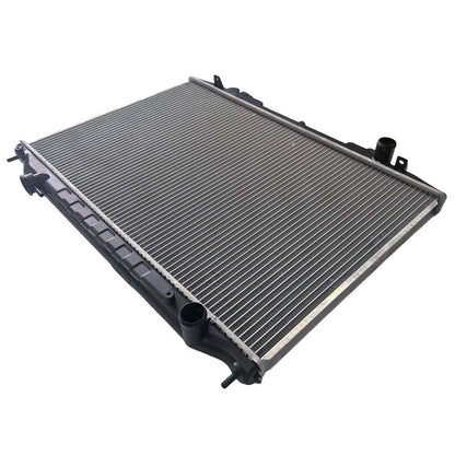 Aluminum Core Plastic Tank Radiator With Cap Fit For Nissan Navara D22 2.5L YD25 Turbo Diesel Manual 12/2007-ON