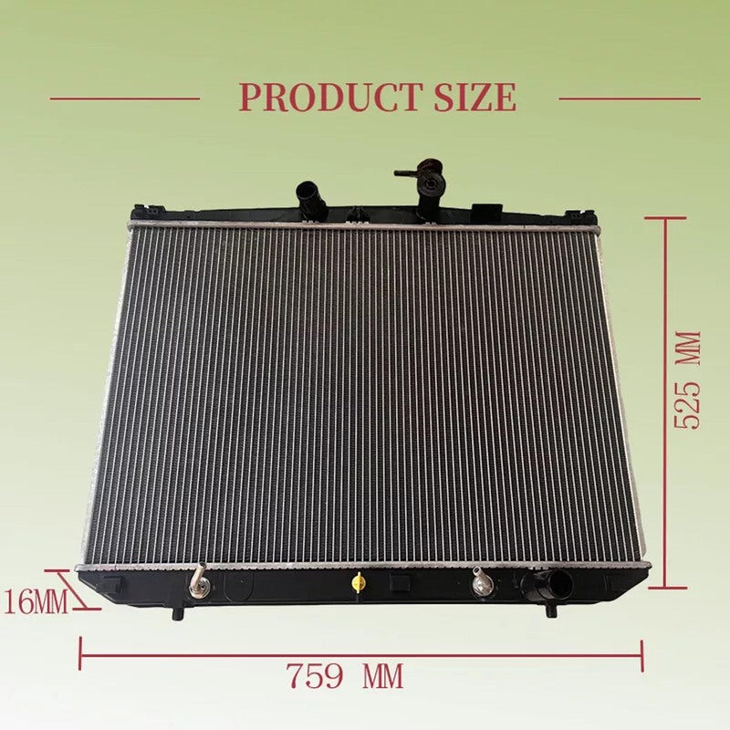 Radiator With Cap Fit For Toyota Kluger GSU50 GSU55 3.5L 2GRFE 2GRFKS 2014-2021 16400-0V100