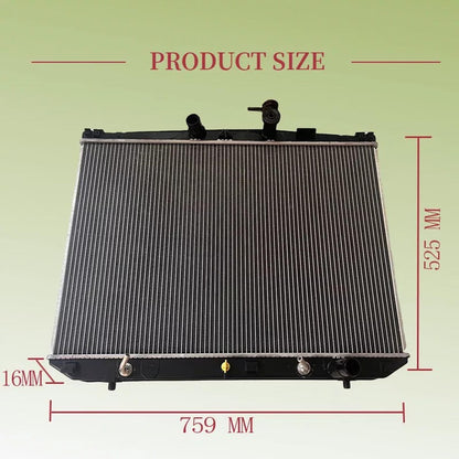 Radiator With Cap Fit For Toyota Kluger GSU50 GSU55 3.5L 2GRFE 2GRFKS 2014-2021 16400-0V100