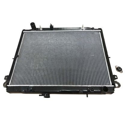 Aluminium Radiator With Cap Fit For Toyota Landcruiser 100 Series UZJ100R 4.7L V8 1998-2007