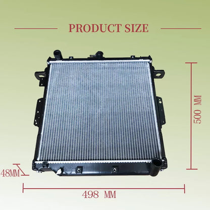 Radiator With Cap Fit For Toyota Landcruiser PZJ HZJ70 73 75 77 78 79 4.2L 3.5L 1HZ 1PZ 1990-2007 1640017300