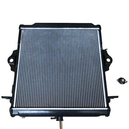 Radiator With Cap Fit For Toyota Landcruiser PZJ HZJ70 73 75 77 78 79 4.2L 3.5L 1HZ 1PZ 1990-2007 1640017300