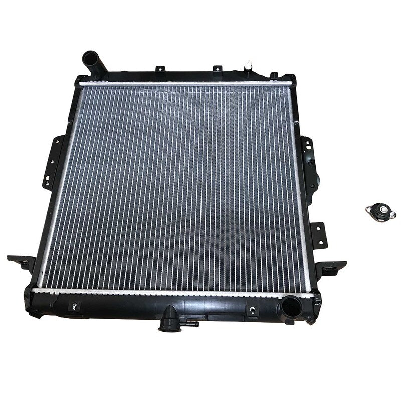 Radiator With Cap Fit For Toyota Landcruiser PZJ HZJ70 73 75 77 78 79 4.2L 3.5L 1HZ 1PZ 1990-2007 1640017300
