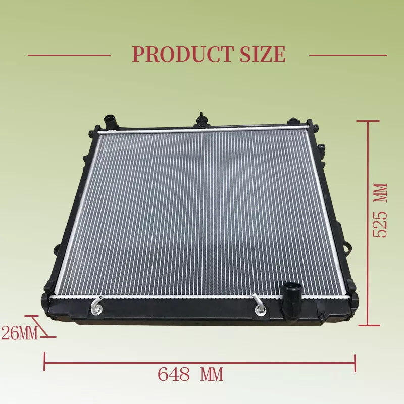 Radiator With Cap Fit For Toyota Landcruiser VDJ200 Series For Lexus LX570