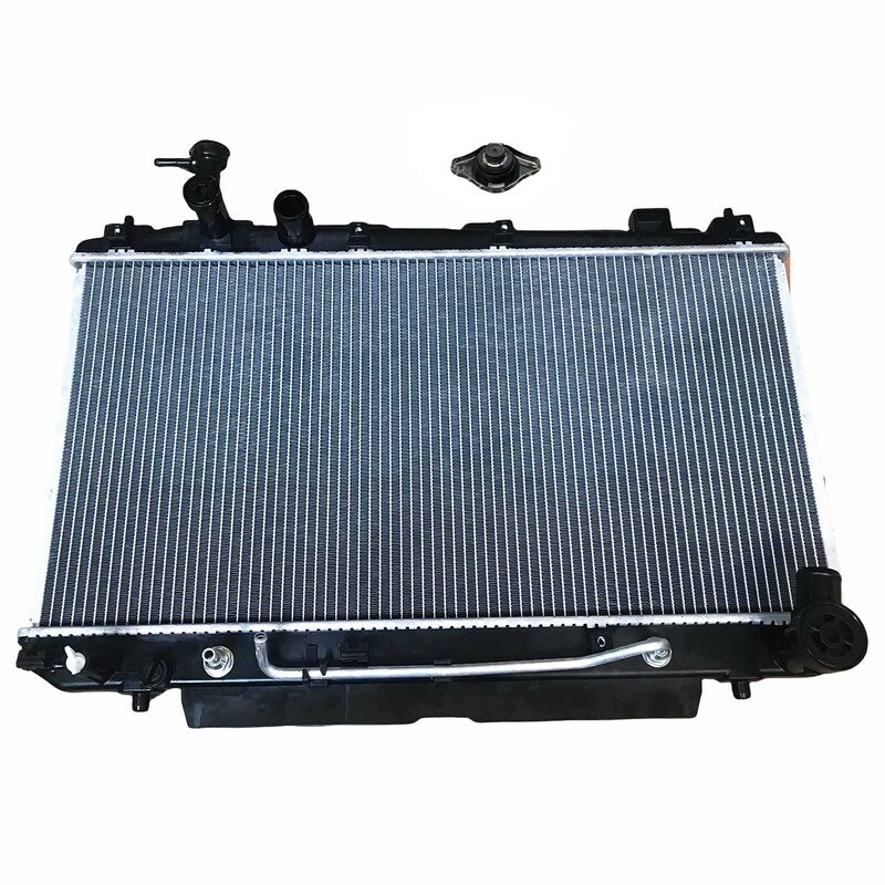 Radiator With Cap Fit For Toyota RAV4 ACA20 21 22 23 2.0L 2.4L 1AZFE 2AZFE 2000-2006 1640028140