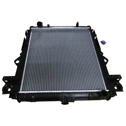 Radiator With Cap Fit For Toyota Landcruiser FZJ HDJ HZJ78 79 4.5L 4.2L 1FZFE 1HDFTE 1HZ Manual 1999-2007 1640017400