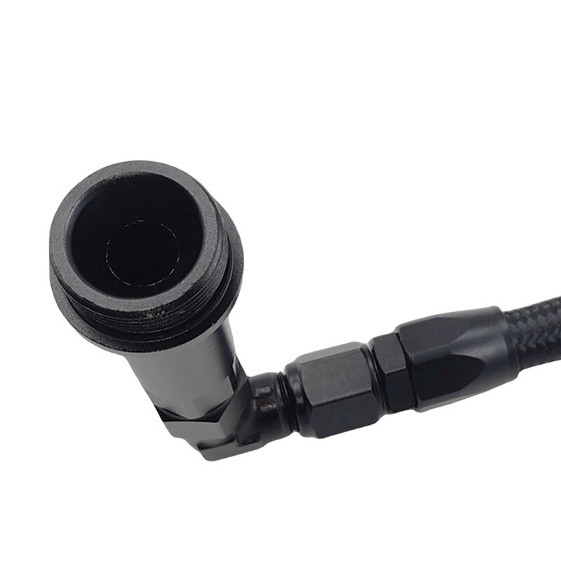1 x Carburettor Inlet Rail Kit -6AN Black Finish Fit For Holley Dual Fuel Line