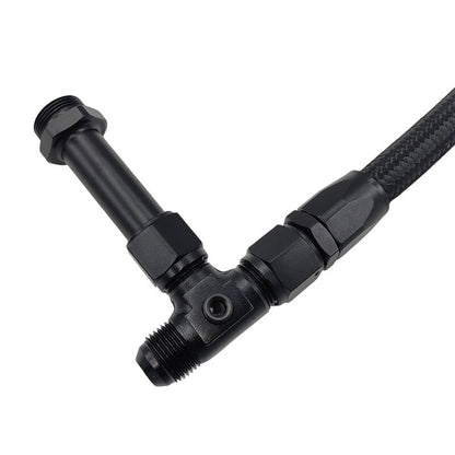 1 x Carburettor Fuel Inlet Rail Kit -8AN 241mm Fit For Holley Dual Fuel Line 4150