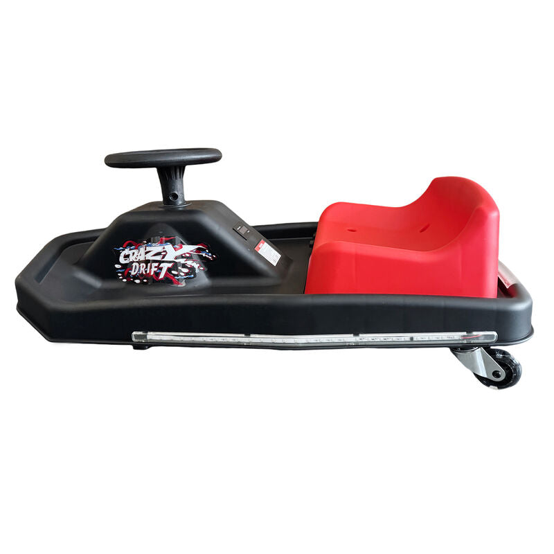 36V Electric Drift Kart For Kids & Teens Brushless Motor LED 3 Speeds Cart