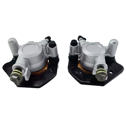 Front Brake Calipers Left + Right Fit For Kawasaki Bayou 300 2x4 KLF300-B 1988-2004
