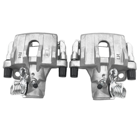 Pair Rear Brake Caliper Assembly Fit For Ford Focus LS LT Mazda 3 BK BL Volvo C30 C70 S40 V50 2003-2013