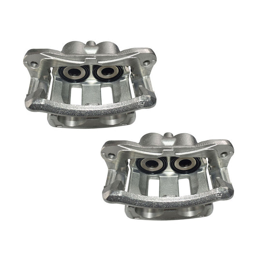 2 x Front LH + RH Disc Brake Caliper Set Dual Piston Fit For Nissan Patrol GU Y61 1997-2016