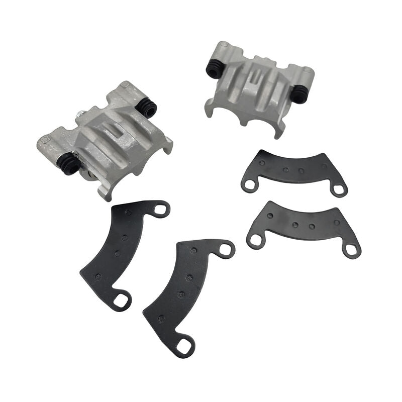 Pair Front Brake Caliper With Pads Left & Right Hand Side Fit For Polaris ATV Ranger 700 800 900 1000
