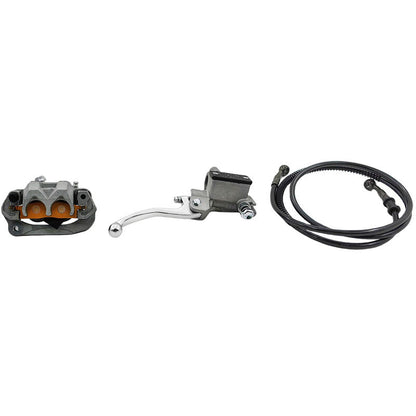 Front Brake Caliper Master Cylinder & Hose Assy Fit For Yamaha YZ65 YZ80 YZ85