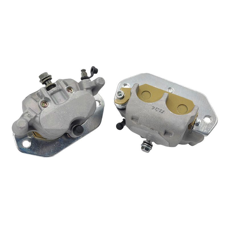Pair Front Brake Calipers With Pads Fit For Yamaha UTV Viking YXM700 YXC700 2014-2022
