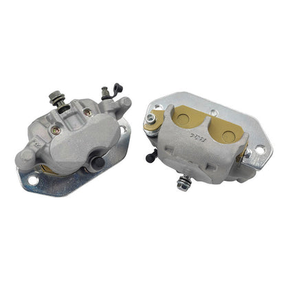 Pair Front Brake Calipers With Pads Fit For Yamaha UTV Viking YXM700 YXC700 2014-2022