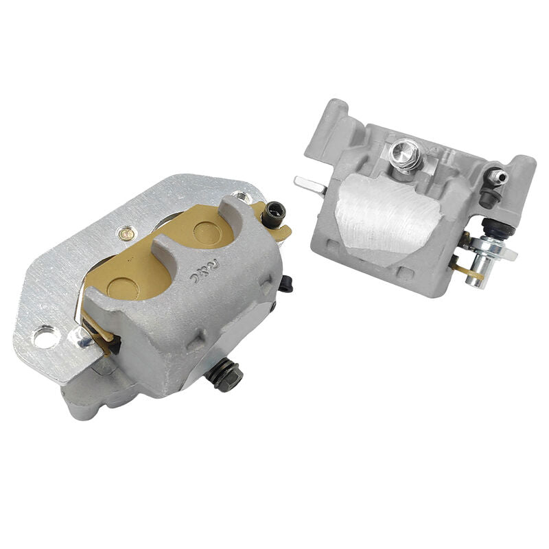 Pair Front Brake Calipers With Pads Fit For Yamaha UTV Viking YXM700 YXC700 2014-2022