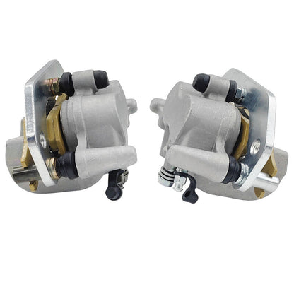 Pair Front Brake Calipers With Pads Fit For Yamaha UTV Viking YXM700 YXC700 2014-2022