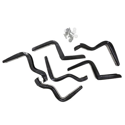 Side Steps Fit For Ford Ranger PX MK2 XL XLT XLS For Mazda BT50 UP/UR Dual Cad Double Cab 2012-2022