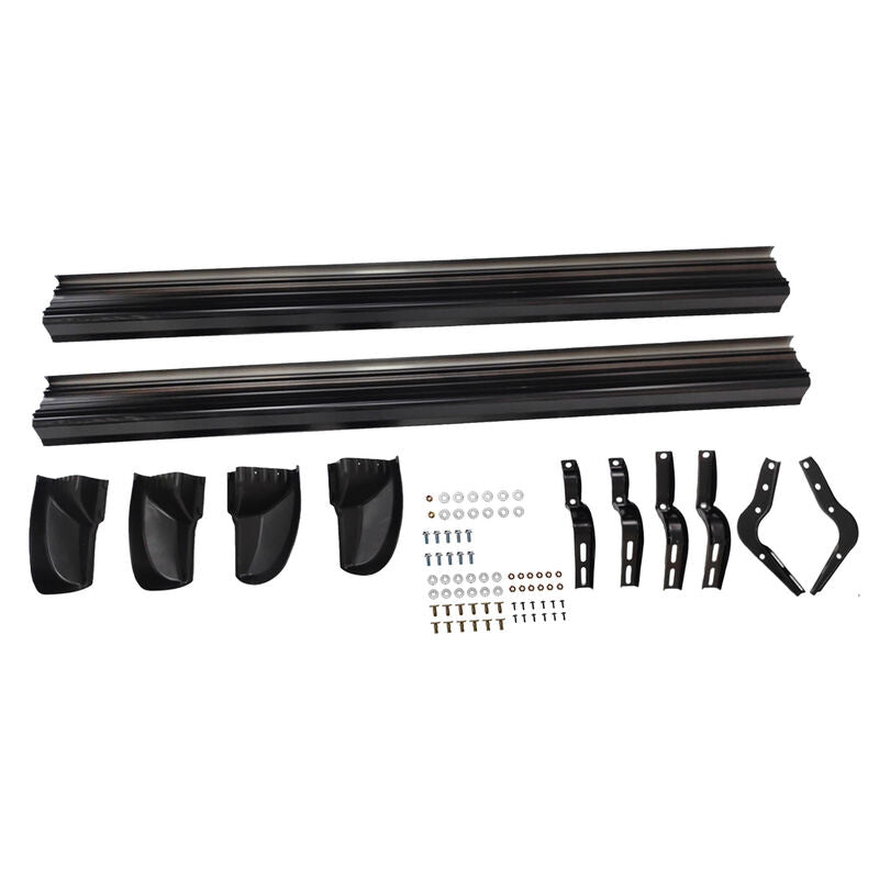 Aluminum Running Board Side Steps Fit For Toyota Hilux 8th Gen Dual Cab 2015-ON