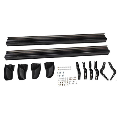 Aluminum Running Board Side Steps Fit For Toyota Hilux 8th Gen Dual Cab 2015-ON