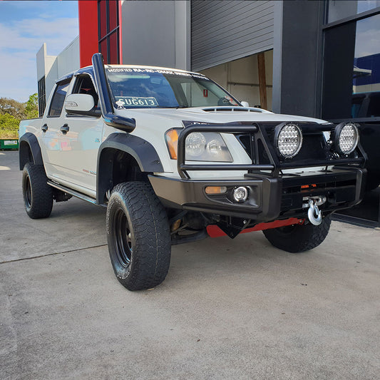 Holden Colorado (DUAL) RC 4″ Stainless Steel Snorkel Kit (Mid)