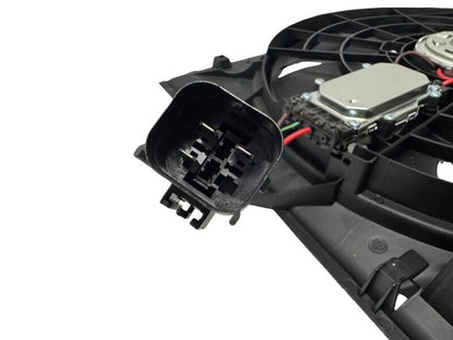 Radiator Cooling Fan w/ Module & Brushless Motor Fit For BMW E46 3 Series 1998-2007