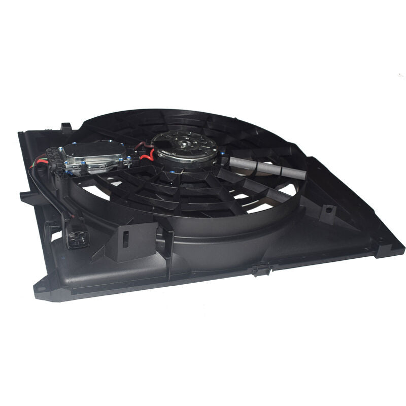Radiator Cooling Fan w/ Module & Brushless Motor Fit For BMW E46 3 Series 1998-2007