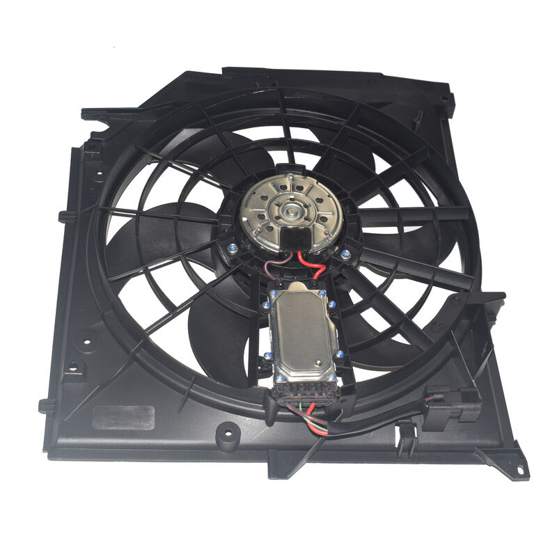 Radiator Cooling Fan w/ Module & Brushless Motor Fit For BMW E46 3 Series 1998-2007