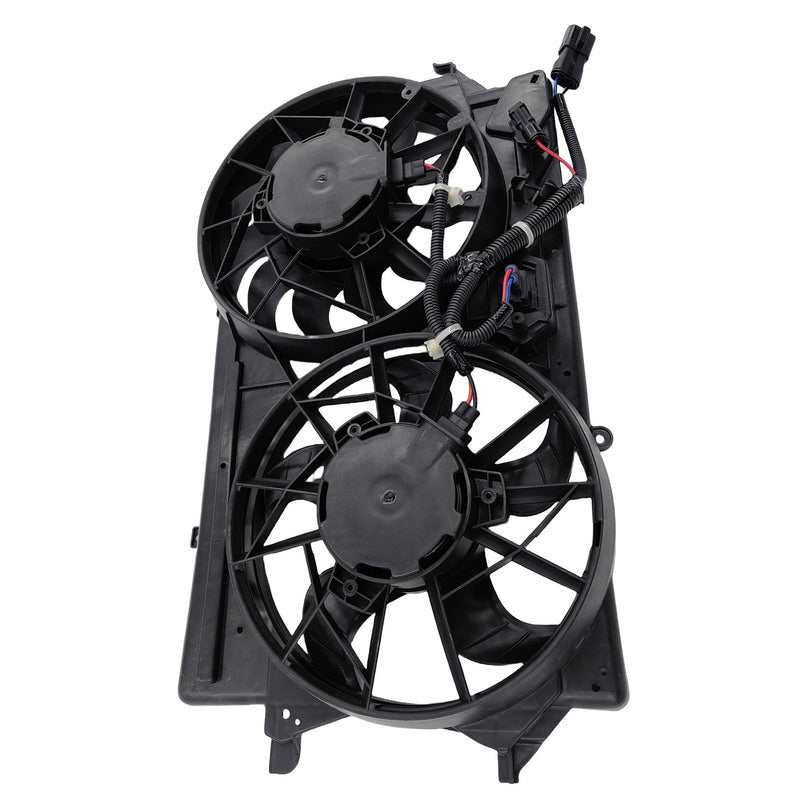 Radiator Thermo Cooling Fan Assembly Dual With 2 Plugs Fit For Ford Focus LR 2002-2005