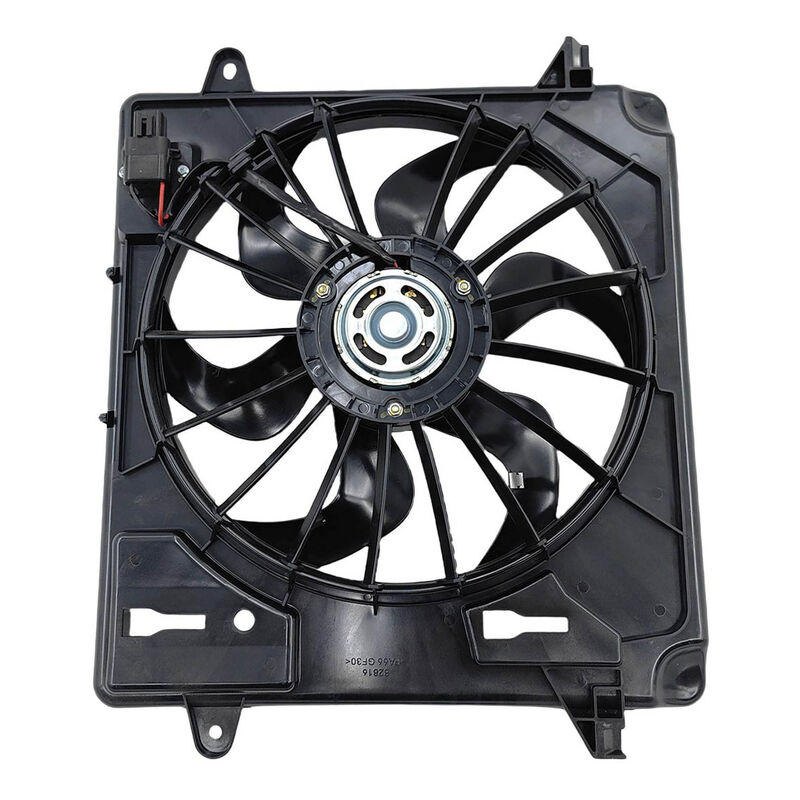 Radiator Fan With Resistor Fit For Jeep Wrangler JK 3.8L 2.8L 03/2007-2018