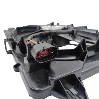 Radiator Cooling Fan Assembly Fit For Jeep Compass 2.4L Petrol M6 68249185AD 10/2017-2023
