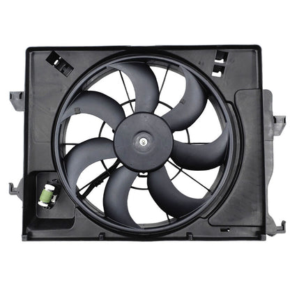 Radiator Fan Assembly Fit For Hyundai Accent RB Veloster For Kia Rio UB 1.4L 1.6L 253801R050 2011-2019
