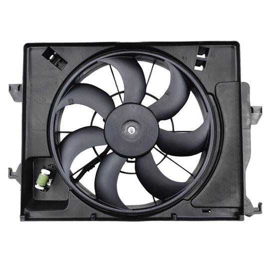 Radiator Fan Assembly Fit For Hyundai Accent RB Veloster For Kia Rio UB 1.4L 1.6L 253801R050 2011-2019