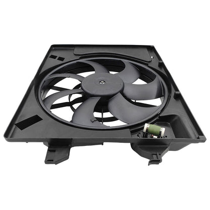 Radiator Fan Assembly Fit For Hyundai Accent RB Veloster For Kia Rio UB 1.4L 1.6L 253801R050 2011-2019