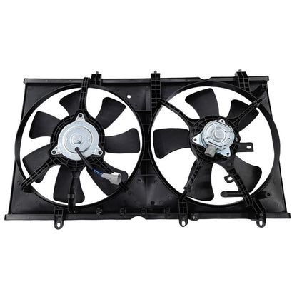 Radiator Thermo Cooling Fan Assembly Dual Fit For Mitsubishi Lancer CH 2003-2008