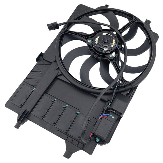 Radiator Condensor Cooling Fan Assembly Fit For Mini Cooper S R50 R53 R52 1.6L