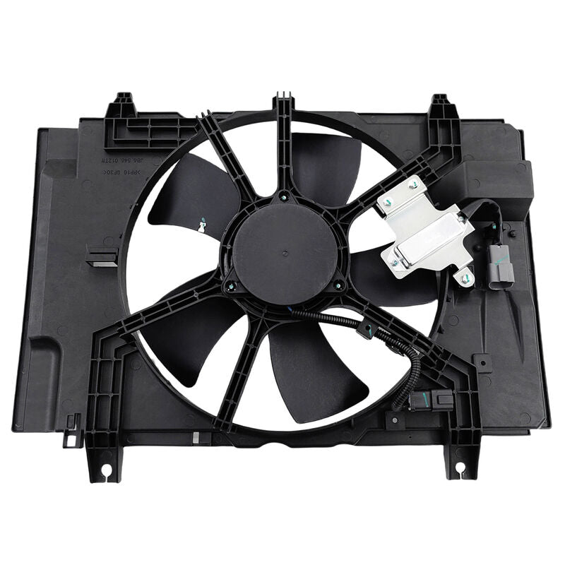 Radiator Cooling Thermo Fan Assembly Fit For Nissan Tiida C11 1.5L HR15DE 1.8L MR18DE 2004-2013 21481-EM00B