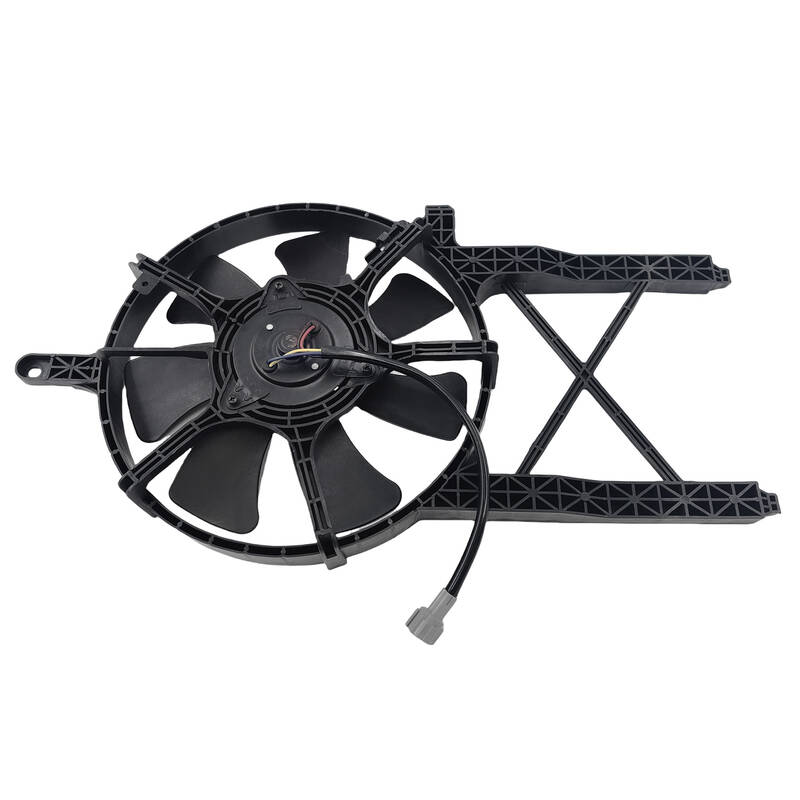AC Air Condenser Thermo Cooling Fan Assembly Fit For Nissan Navara D40 2005-2015 VSK