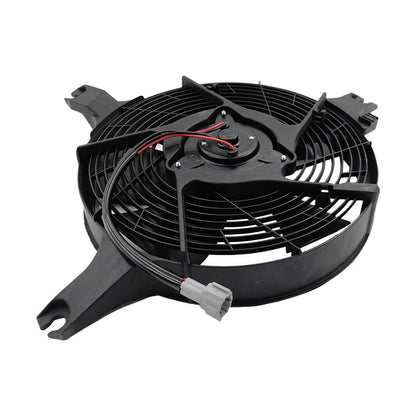 4 Pin AC Condenser Fan Assembly Left Hand Side Fit For Nissan Patrol GU 10/2001-12/2012