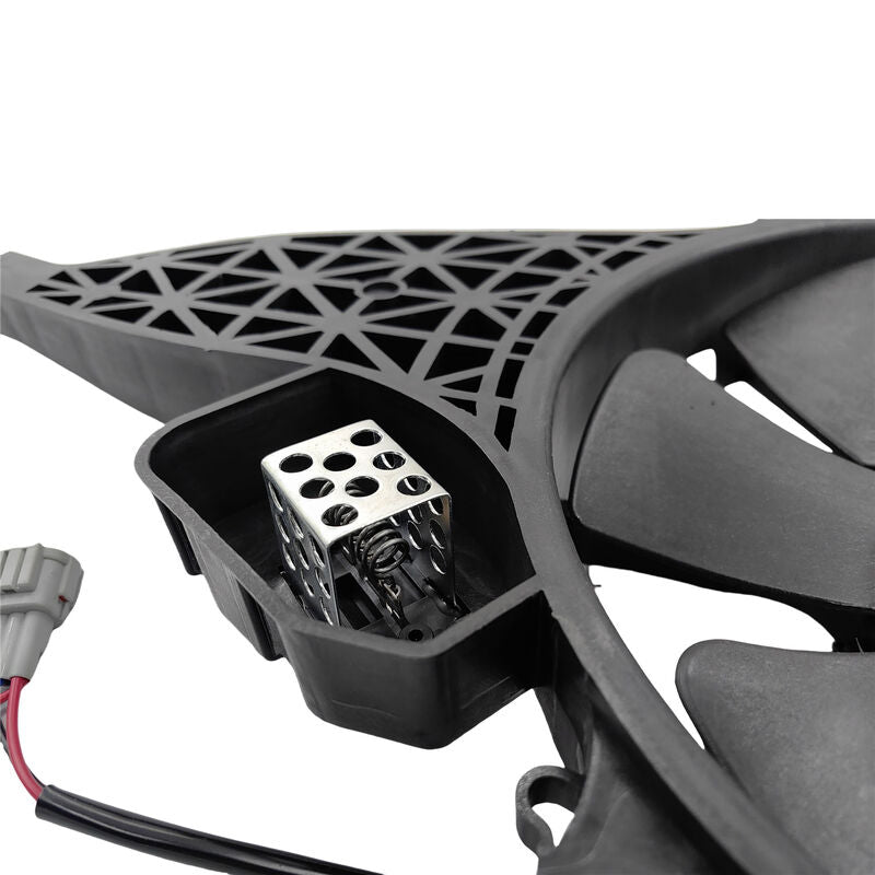 AC Condenser Fan Assembly Fit For Nissan Navara D40 Pathfinder R51 2.5L Diesel 2005-2015