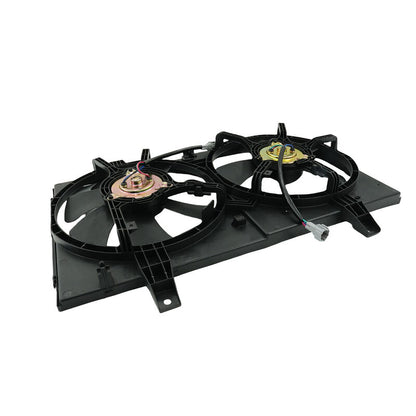 AC + Radiator Thermo Cooling Fan Assembly With Motors Fit For Nissan Maxima A33 All Model Variants 09/1999-09/2003