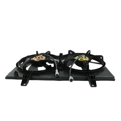 AC + Radiator Thermo Cooling Fan Assembly With Motors Fit For Nissan Maxima A33 All Model Variants 09/1999-09/2003