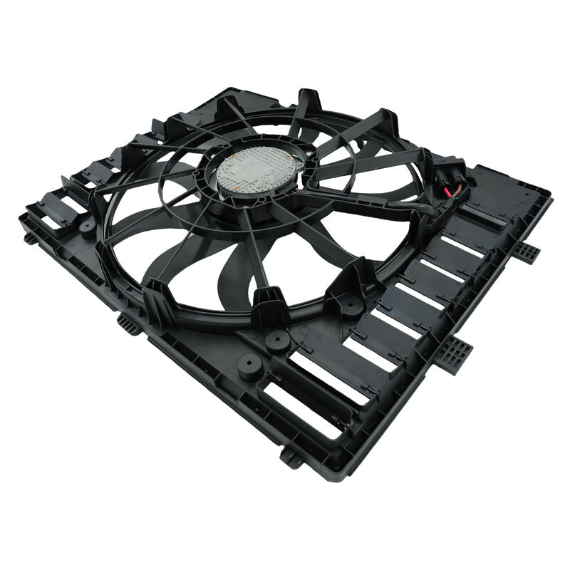 Radiator Fan Fit For Porsche Cayenne 3.0L Diesel Turbo Mcrca/M059E 92A 2010-2018