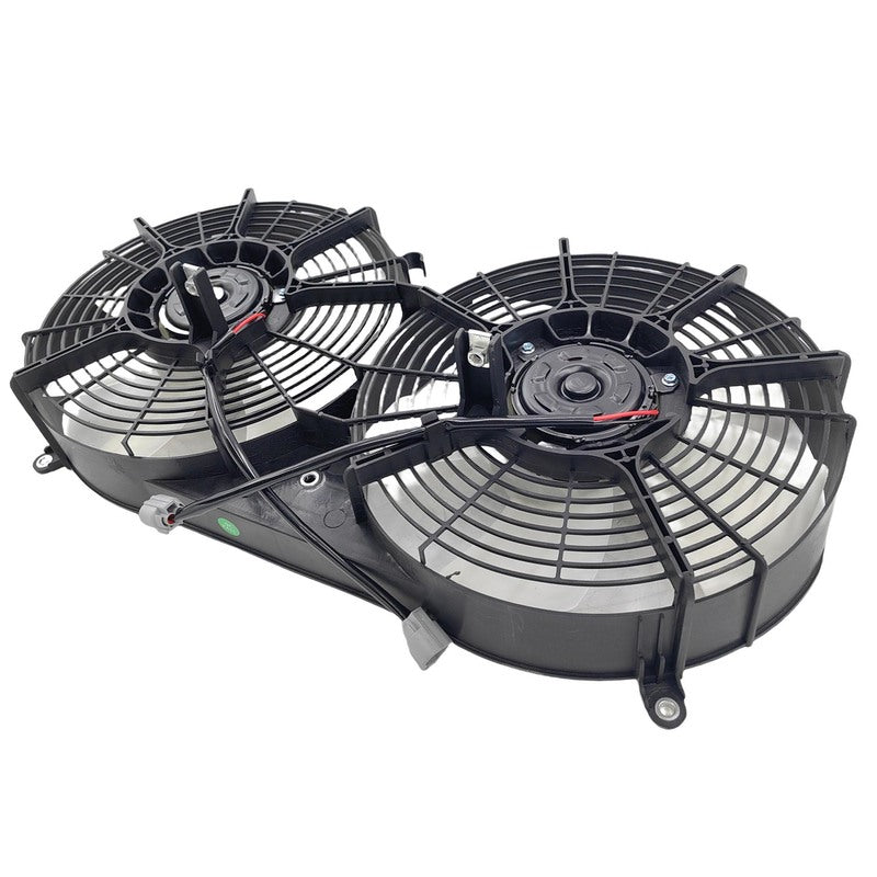 Dual Radiator Cooling Fans Fit For Toyota Hiace TRH KDH 2005-2019