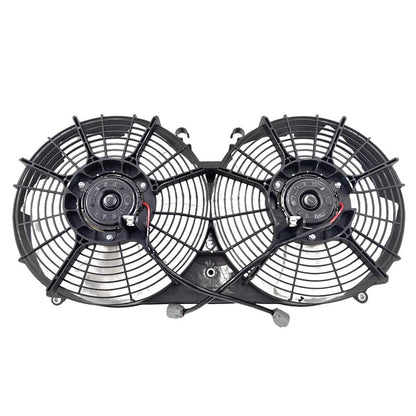 Dual Radiator Cooling Fans Fit For Toyota Hiace TRH KDH 2005-2019