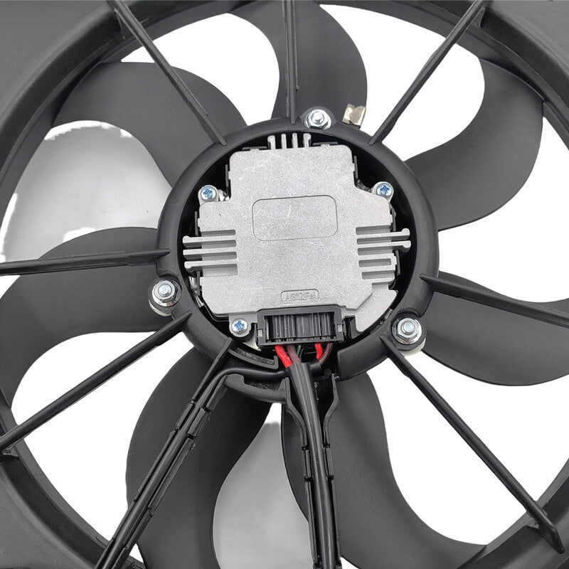 Radiator Cooling Fan Assembly Fit For Volkswagen Golf MK5 MKVI 07/2004-09/2008